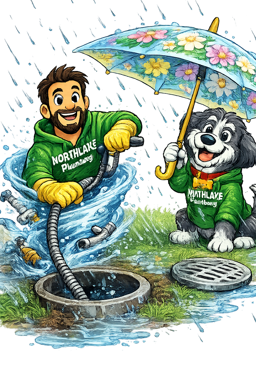 Spring Snaking at Northlake Plumbing